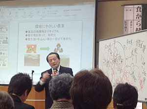 2013年12月上里町にて今井理事長講演会
