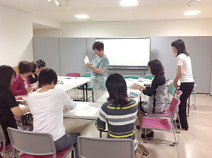 2013年11月Mサポにてアロマ石鹸作り